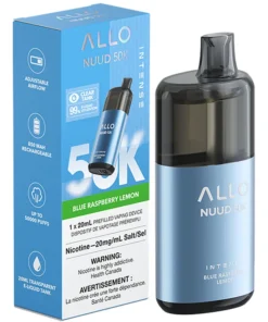 Buy Allo NUUD 50K Disposable Vape: Blue Raspberry Lemon (20mL)