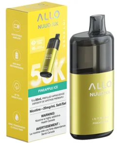 Buy Allo NUUD 50K Disposable Vape: Pineapple Ice (20mL)