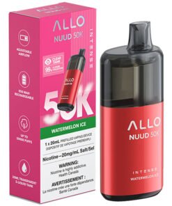 Buy Allo NUUD 50K Disposable Vape: Watermelon Ice (20mL)