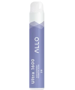 Buy Allo Ultra 1600 Disposable Vape: Blue Raspberry (6mL)