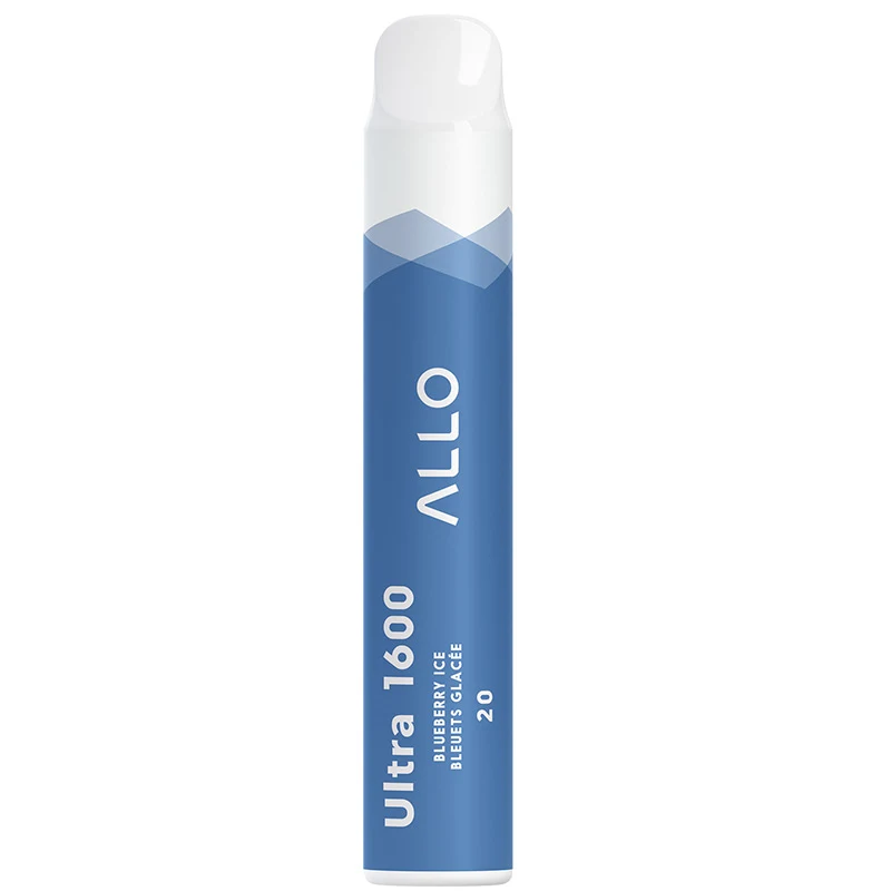 Buy Allo Ultra 1600 Disposable Vape: Blueberry Ice (6mL)