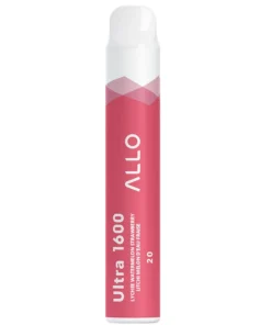 Buy Allo Ultra 1600 Disposable Vape: Lychee Watermelon Strawberry (6mL)