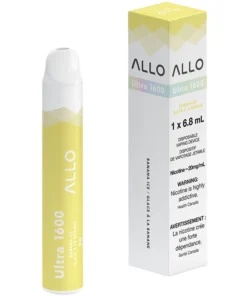 Buy Allo Ultra 1600 Disposable Vape: Banana Ice (6mL)