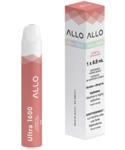 Buy The Lychee Ice Allo Ultra 1600 Disposable Vape