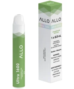 Buy Allo Ultra 1600 Disposable Vape: Strawberry Kiwi (6mL)