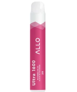 Buy Allo Ultra 1600 Disposable Vape: Watermelon Ice (6mL)