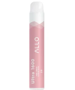 Buy Allo Ultra 1600 Disposable Vape: Pink Lemon (6mL)