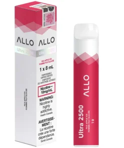 Buy Allo Ultra 2500 Disposable Vape: Fuji Apple Ice (8mL)